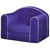 Fotoliu pentru copii Edka STAR KIDS 3 ani / Aquamarine blue