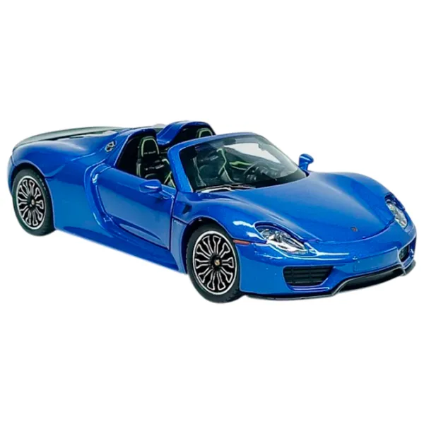 Mașină MSZ Porsche 918 Spyder 68243A  / / Gray Blue photo 3