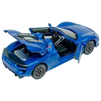 Mașină MSZ Porsche 918 Spyder 68243A / / Gray Blue photo 5