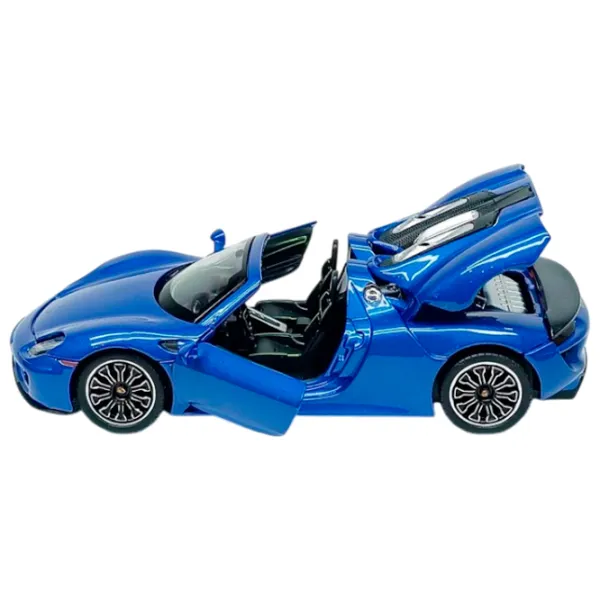 Mașină MSZ Porsche 918 Spyder 68243A  / / Gray Blue photo 7