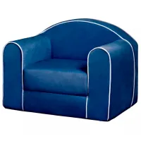 Детское кресло Edka STAR KIDS 3 года / Тёмно синий