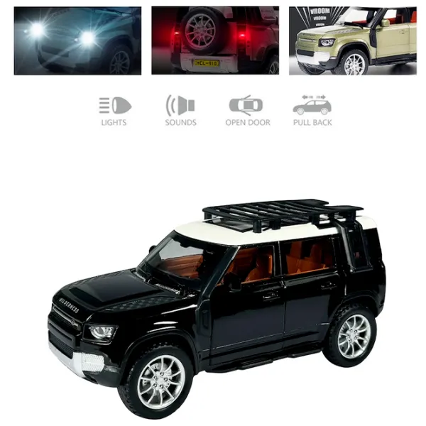 Mașină Die cast car HCL-910   / / Gray Multicolor photo 3