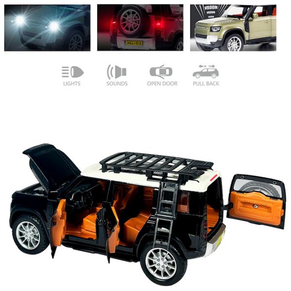 Mașină Die cast car HCL-910   / / Gray Multicolor photo 4