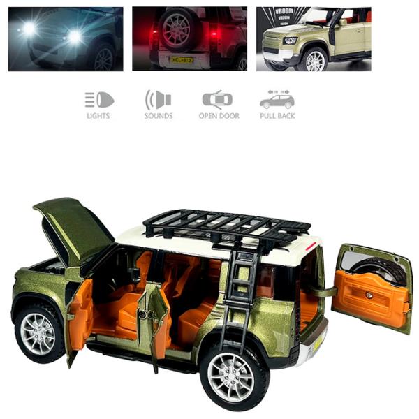 Mașină Die cast car HCL-910   / / Gray Multicolor photo 5