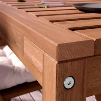 Набор садовой мебели Ikea Nammaro Массив / Массив / Массив / Светло-коричневый photo 4
