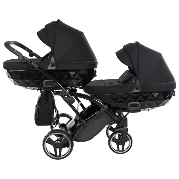 Детская коляска Junama Duo Slim Basic 01 / Черный photo 1