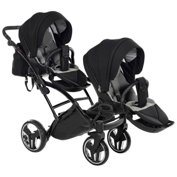 Детская коляска Junama Duo Slim Basic 01 / Черный photo 2