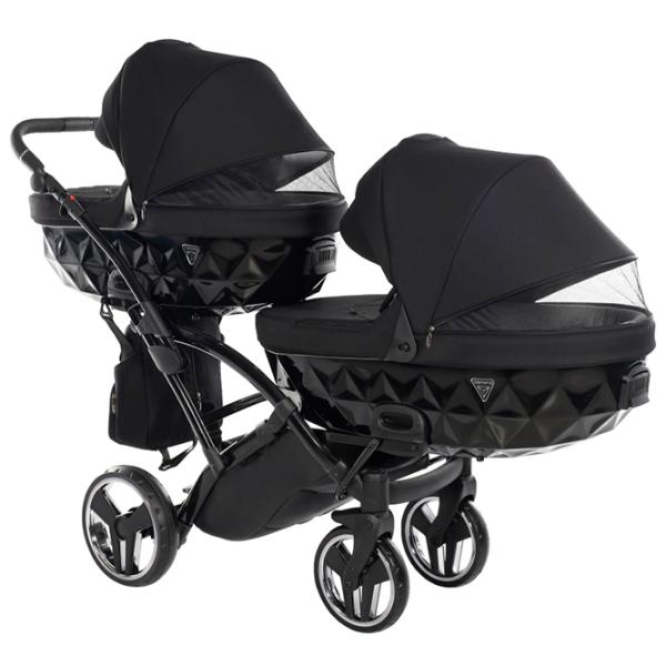 Детская коляска Junama Duo Slim Basic 01 / Черный photo 3