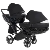 Детская коляска Junama Duo Slim Basic 01 / Черный photo 3