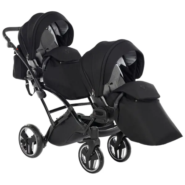 Детская коляска Junama Duo Slim Basic 01 / Черный photo 6