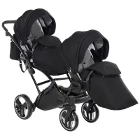 Детская коляска Junama Duo Slim Basic 01 / Черный photo 6