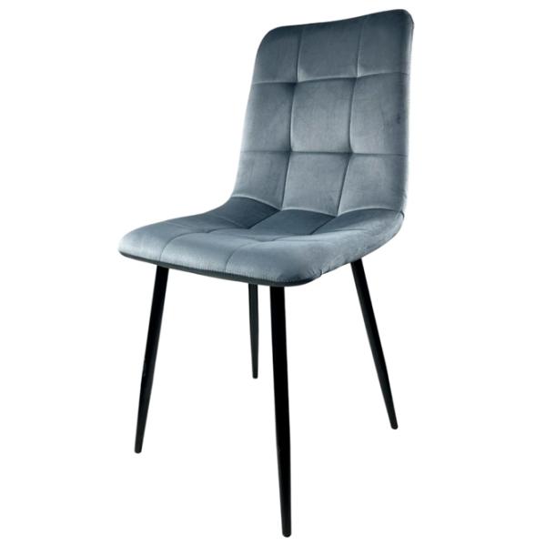 Кухонный стул Xenos Alex 2.0 Ткань/ Серый Черный photo 1