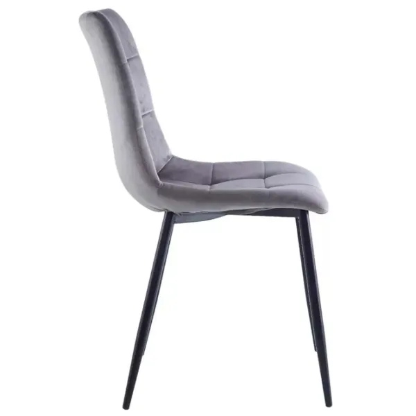 Кухонный стул Xenos Alex 2.0 Ткань/ Серый Черный photo 2