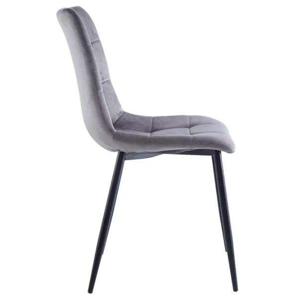 Кухонный стул Xenos Alex 2.0 Ткань/ Серый Черный photo 2