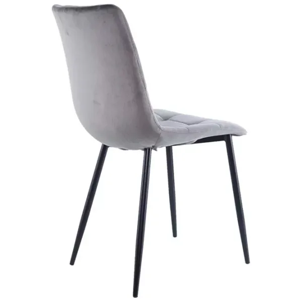 Кухонный стул Xenos Alex 2.0 Ткань/ Серый Черный photo 4