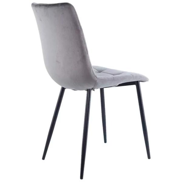 Кухонный стул Xenos Alex 2.0 Ткань/ Серый Черный photo 4