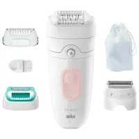 Epilator Braun SE5050 Uscată/Umedă / Pink White Pink photo 2