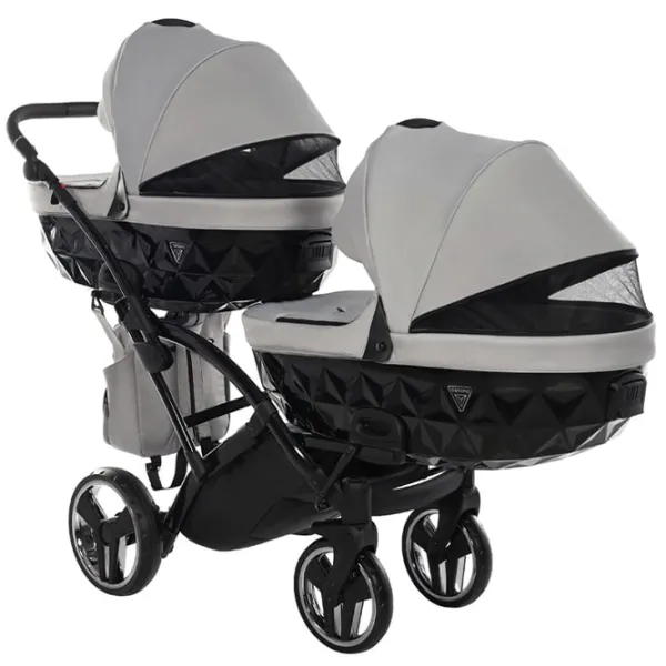 Cărucior pentru copil Junama Duo Slim Basic 05 / Gray photo 2