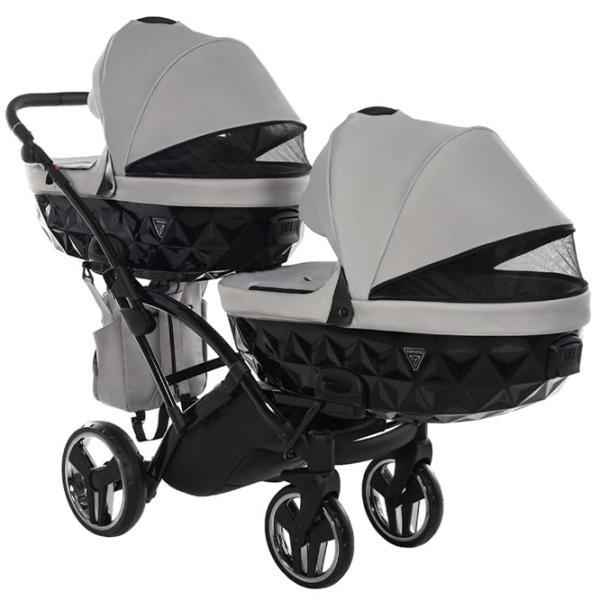 Cărucior pentru copil Junama Duo Slim Basic 05 / Gray photo 2