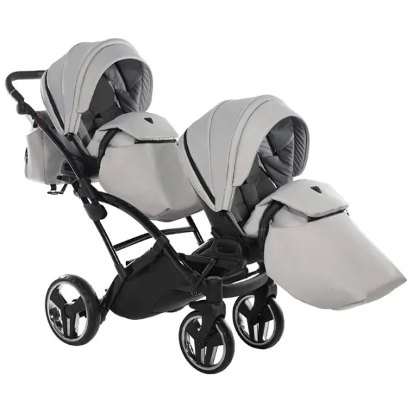Cărucior pentru copil Junama Duo Slim Basic 05 / Gray photo 3