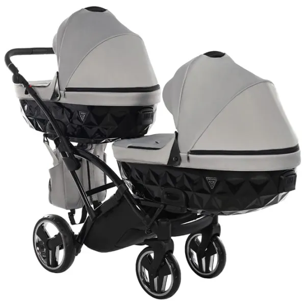 Cărucior pentru copil Junama Duo Slim Basic 05 / Gray photo 5