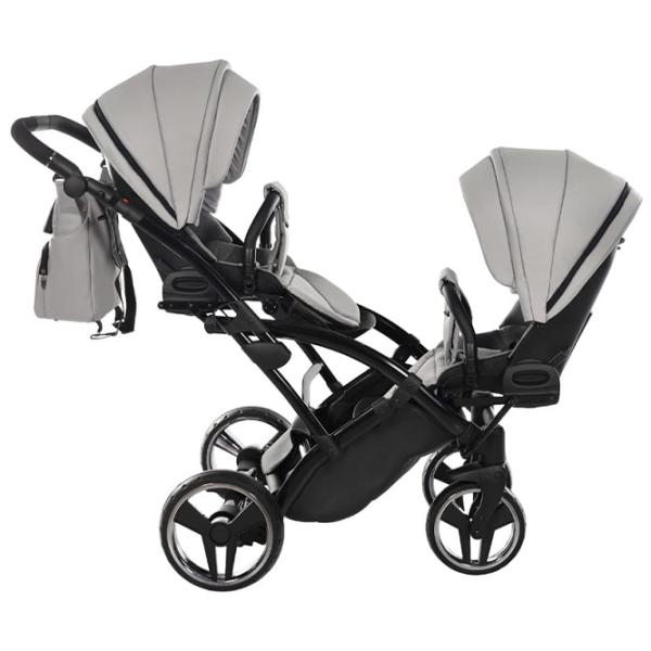 Cărucior pentru copil Junama Duo Slim Basic 05 / Gray photo 8