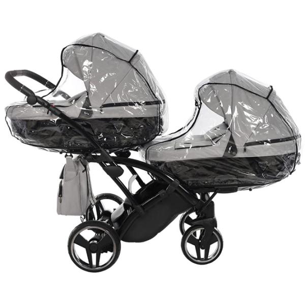 Cărucior pentru copil Junama Duo Slim Basic 05 / Gray photo 10