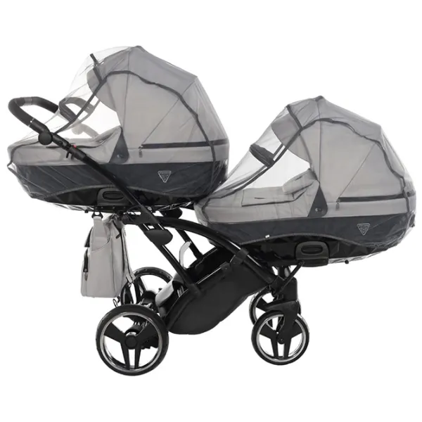 Cărucior pentru copil Junama Duo Slim Basic 05 / Gray photo 11