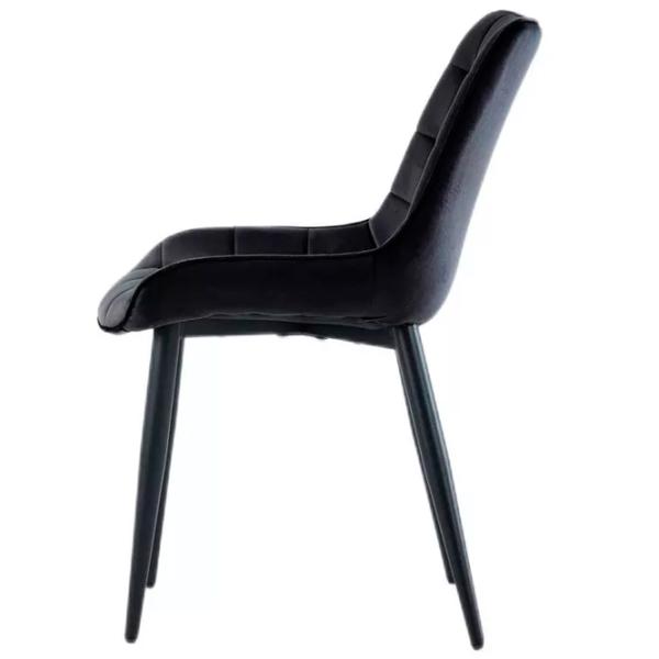 Кухонный стул Xenos James 2.0 Ткань/ Черный Черный photo 2