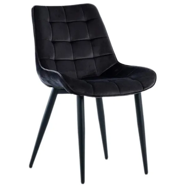 Кухонный стул Xenos James 2.0 Ткань/ Черный Черный photo 3