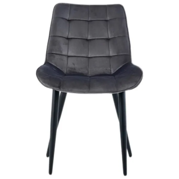 Кухонный стул Xenos James 2.0 Ткань/ Серый Черный photo 2