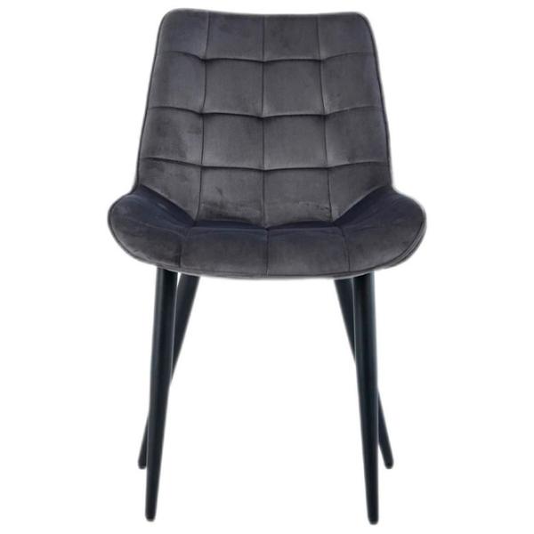 Кухонный стул Xenos James 2.0 Ткань/ Серый Черный photo 2