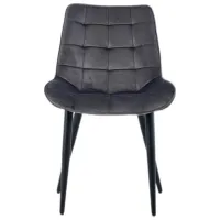 Scaun de bucătărie Xenos James 2.0 Stofă/ Gray Black photo 2
