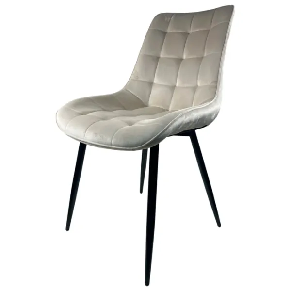 Scaun de bucătărie Xenos James 2.0 Stofă/ Beige Black photo 1