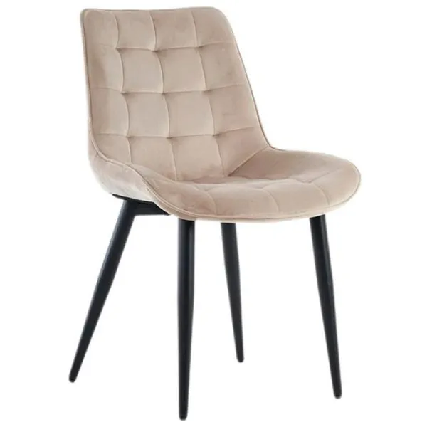 Scaun de bucătărie Xenos James 2.0 Stofă/ Beige Black photo 2