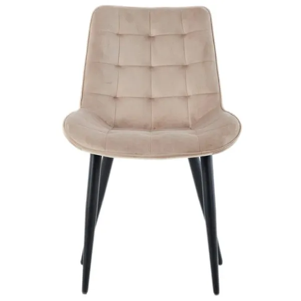 Scaun de bucătărie Xenos James 2.0 Stofă/ Beige Black photo 4