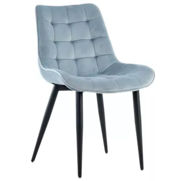 Scaun de bucătărie Xenos James 2.0 Stofă/ Light Gray Black photo 3