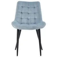 Scaun de bucătărie Xenos James 2.0 Stofă/ Light Gray Black photo 4