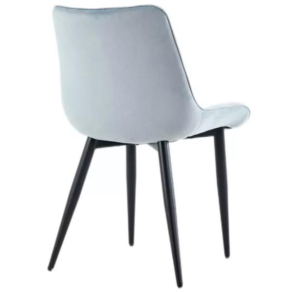 Scaun de bucătărie Xenos James 2.0 Stofă/ Light Gray Black photo 5