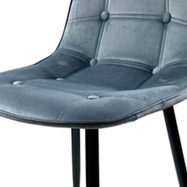 Кухонный стул Xenos Oliver 2.0 Ткань/ Серый Черный photo 3