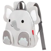 Ghiozdan pentru copii Qplay Kindy Elephant / Red Gray / photo 2