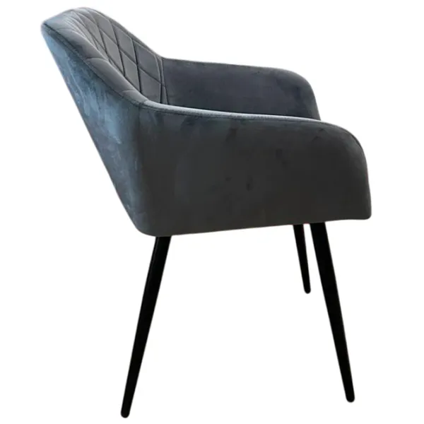 Кухонный стул Xenos Philip Ткань/ Серый Черный photo 3