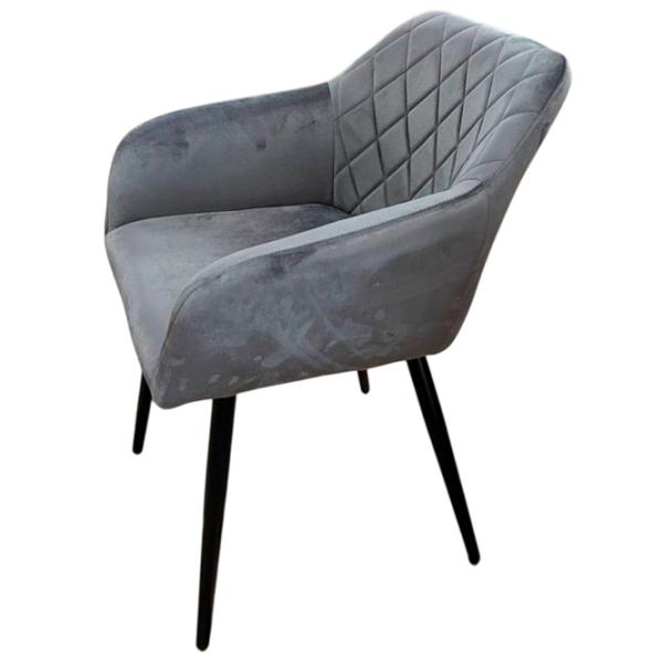 Кухонный стул Xenos Philip Ткань/ Серый Черный photo 4