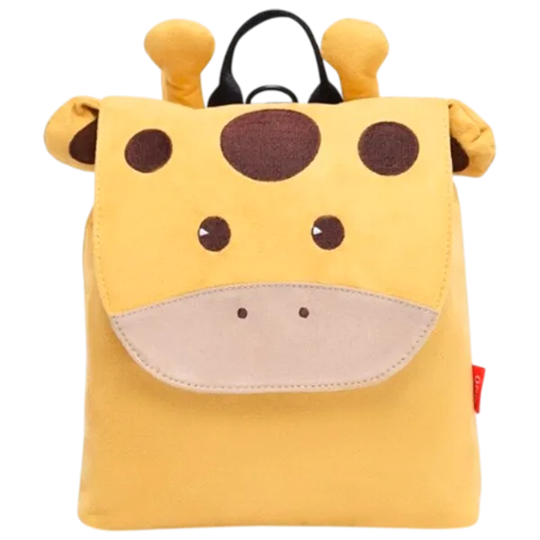 Ghiozdan pentru copii Qplay Kindy Giraffe  / Brown Yellow /  photo 1
