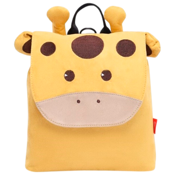 Ghiozdan pentru copii Qplay Kindy Giraffe  / Brown Yellow /  photo 1