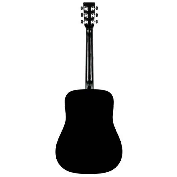 Chitară acustică Flame FG029-41 BK Set 4/4, Dreadnought, Black photo 6