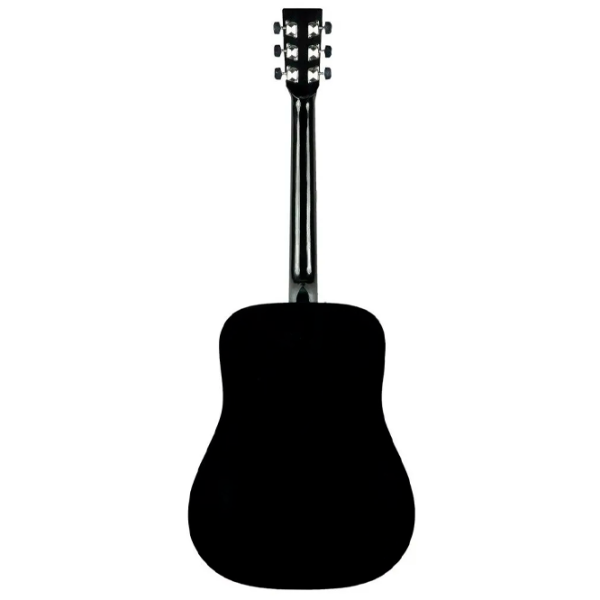 Chitară acustică Flame FG029-41 BK Set 4/4, Dreadnought, Black photo 6