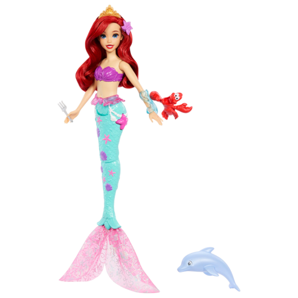 Păpușă Mattel Ariel JFC39 sirenă / 3+ photo 1