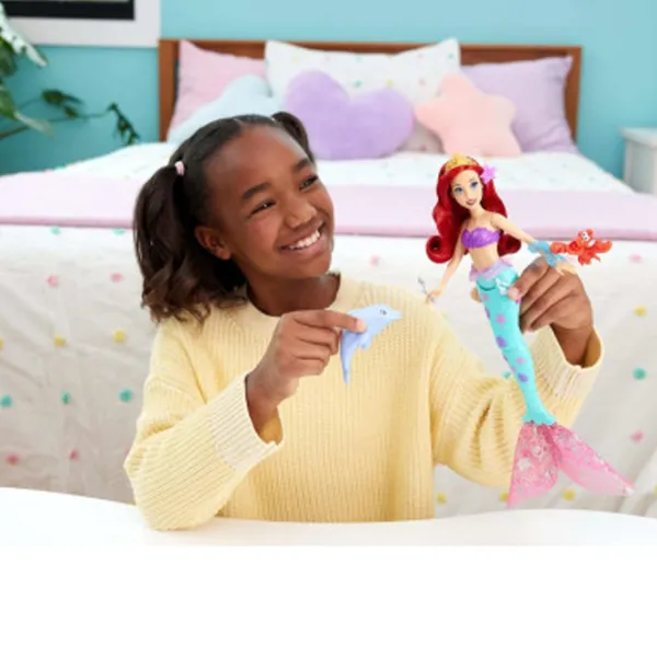 Păpușă Mattel Ariel JFC39 sirenă / 3+ photo 6