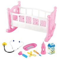 Мебель для кукол Optmarket DE03.61  кроватка / 3+